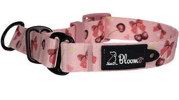 OBROŻA PÓŁZACISKOWA DLA PSA CHERRY M / 2CM