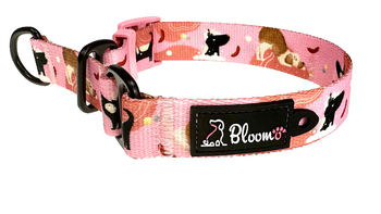 OBROŻA PÓŁZACISKOWA DLA PSA FRANCUSKI PIESEK S/ 2CM