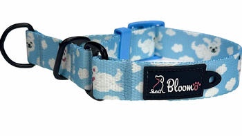 OBROŻA PÓŁZACISKOWA DLA PSA CHMURKOPIESKI S / 2,5CM