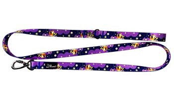 SMYCZ MIEJSKA DLA PSA MAŁY PSIĄŻĘ I GWIAZDY 160CM / 2,5CM