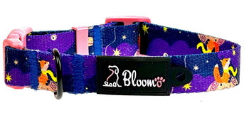 OBROŻA DLA PSA MAŁY PSIĄŻĘ I GWIAZDY XS / 2CM