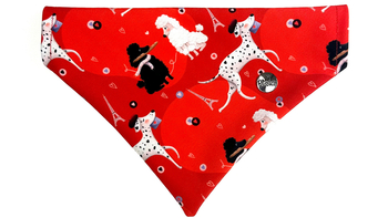 BANDANA NA OBROŻĘ DLA PSA MON CHÉRI RÓŻNE ROZMIARY